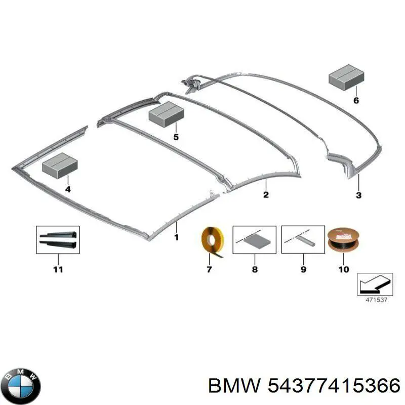  54377415366 BMW