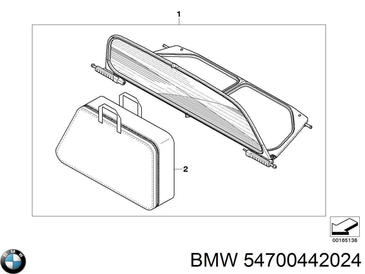  BMW 54700442024 ціна, від 616.42 USD