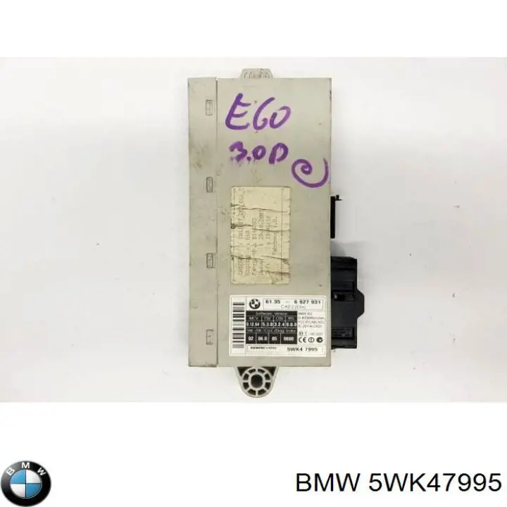 Блок управління комфорту BMW 5WK47995