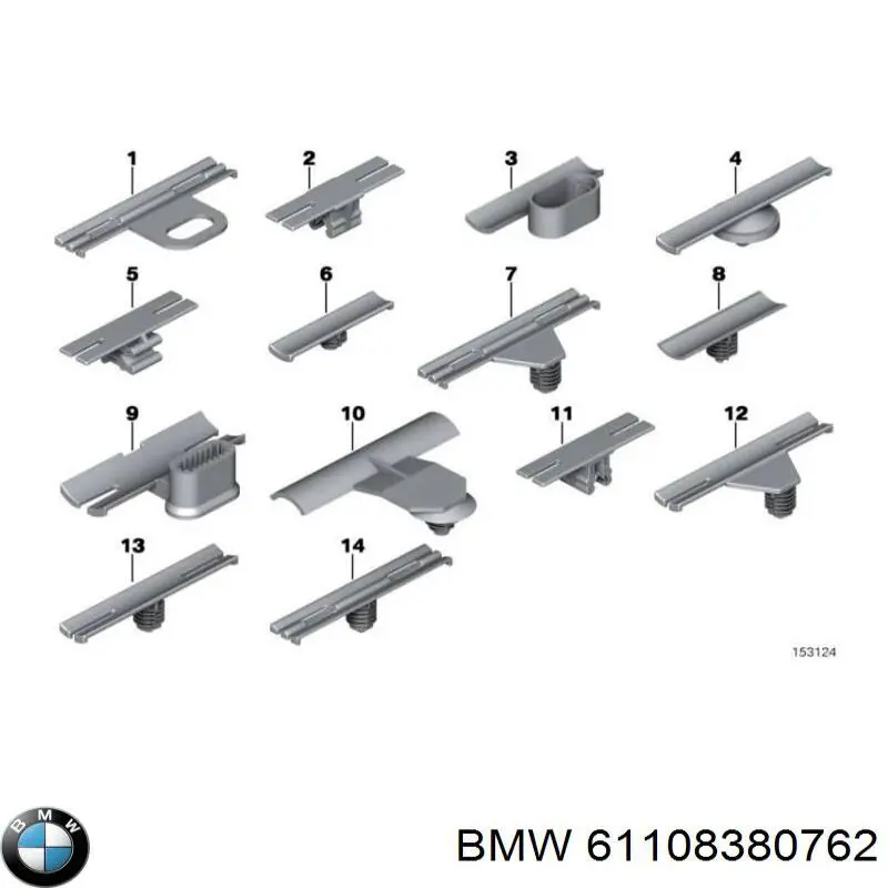 61108380762 BMW 