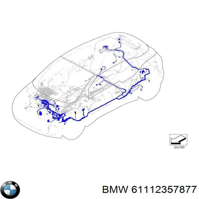 61112357877 BMW 