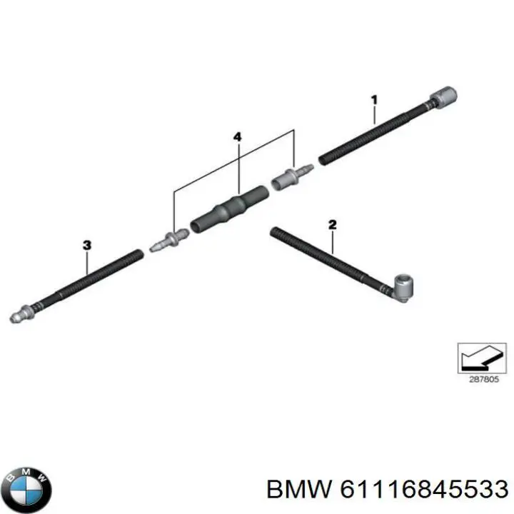61116845533 BMW 