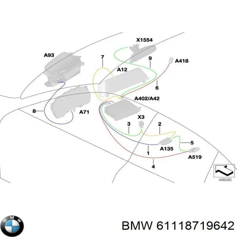 61118719642 BMW 
