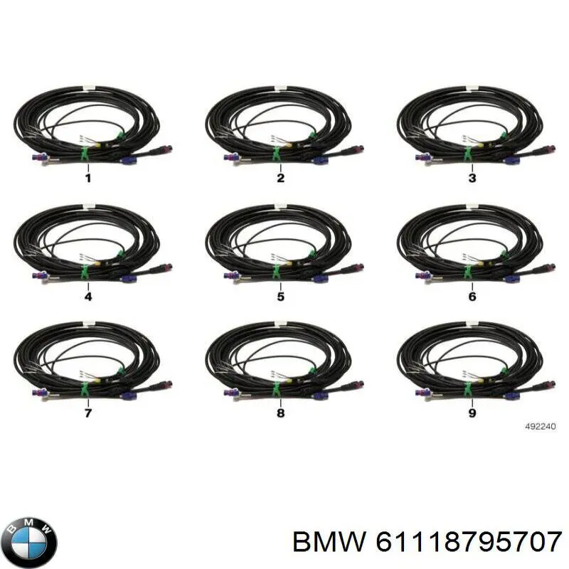 61118795707 BMW 