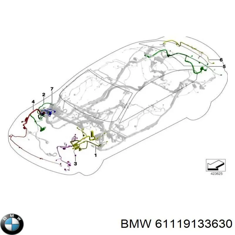 61119133630 BMW 