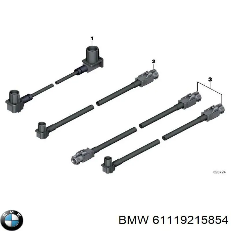  BMW 61119215854 ціна, від 62.06 USD