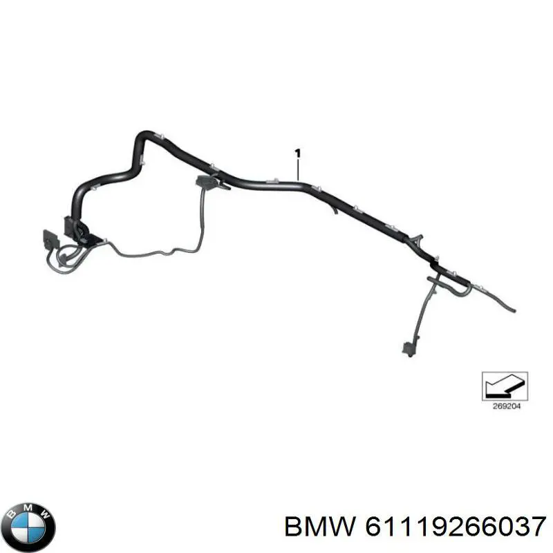 61119266037 BMW 