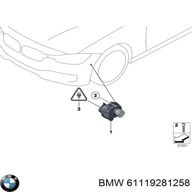 61119281258 BMW 