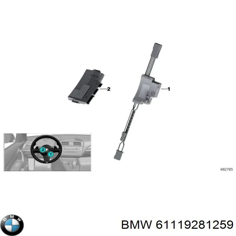  BMW 61119281259