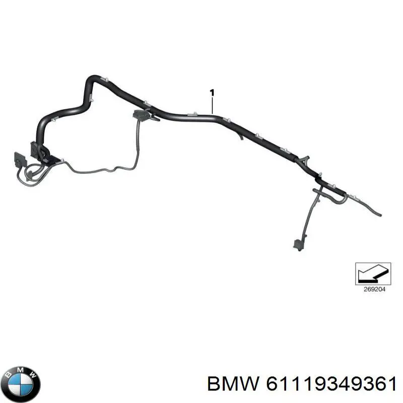 61119349361 BMW 