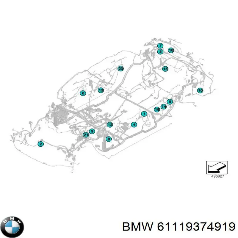 61119374919 BMW 