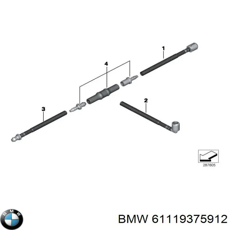 61119375912 BMW 
