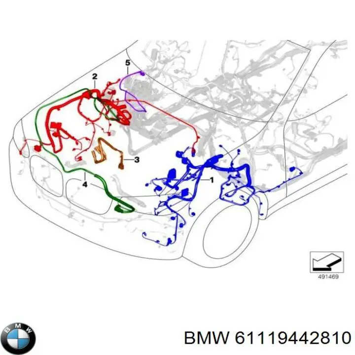 61119826353 BMW 