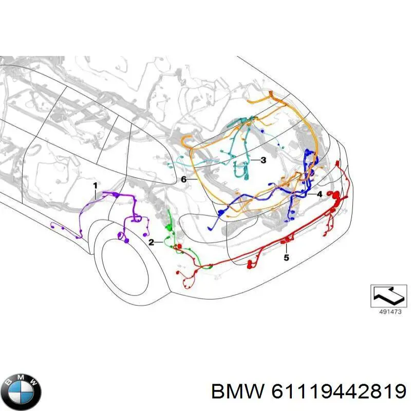 61118717355 BMW 
