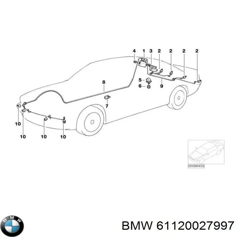 61120027997 BMW 