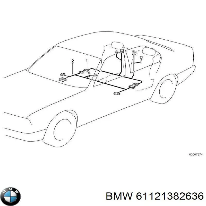 61121382636 BMW 