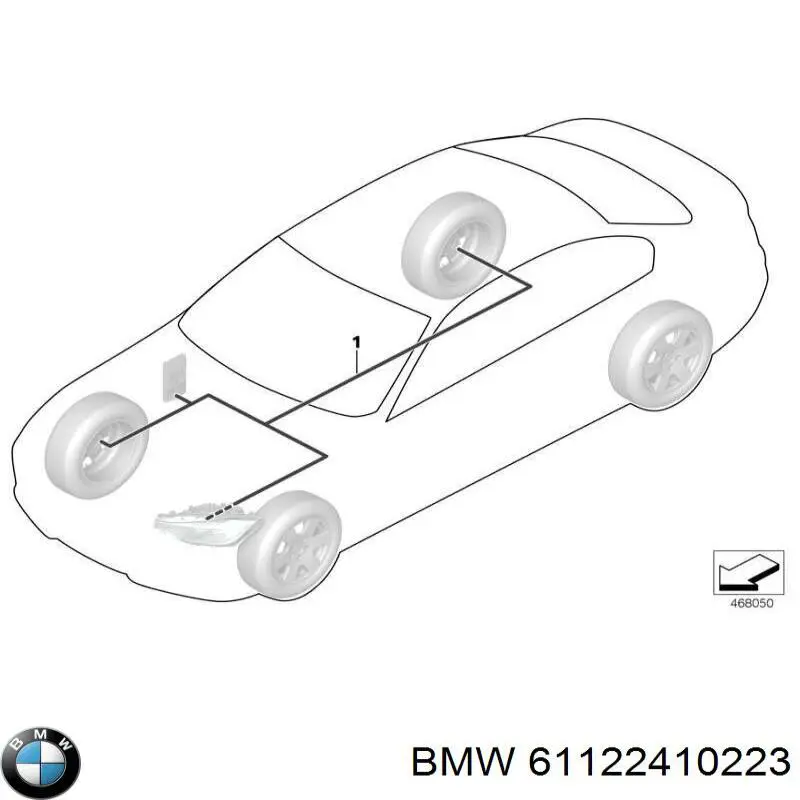 Купити 61122410239 BMW 