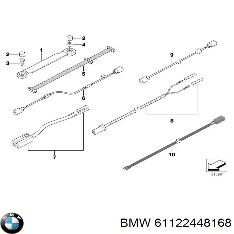 61122448168 BMW 