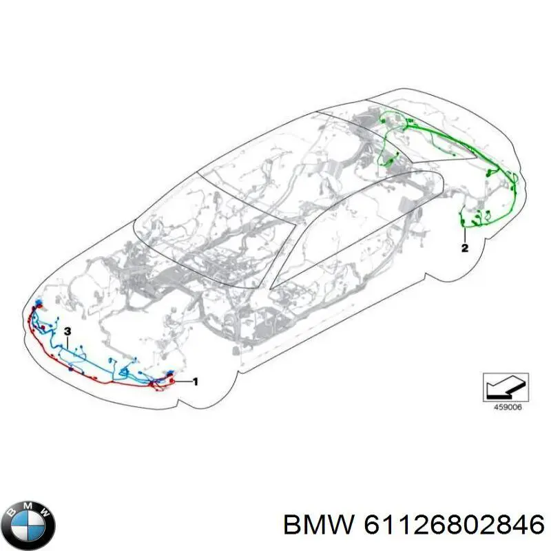  BMW 61126802846 ціна, від 124.77 USD