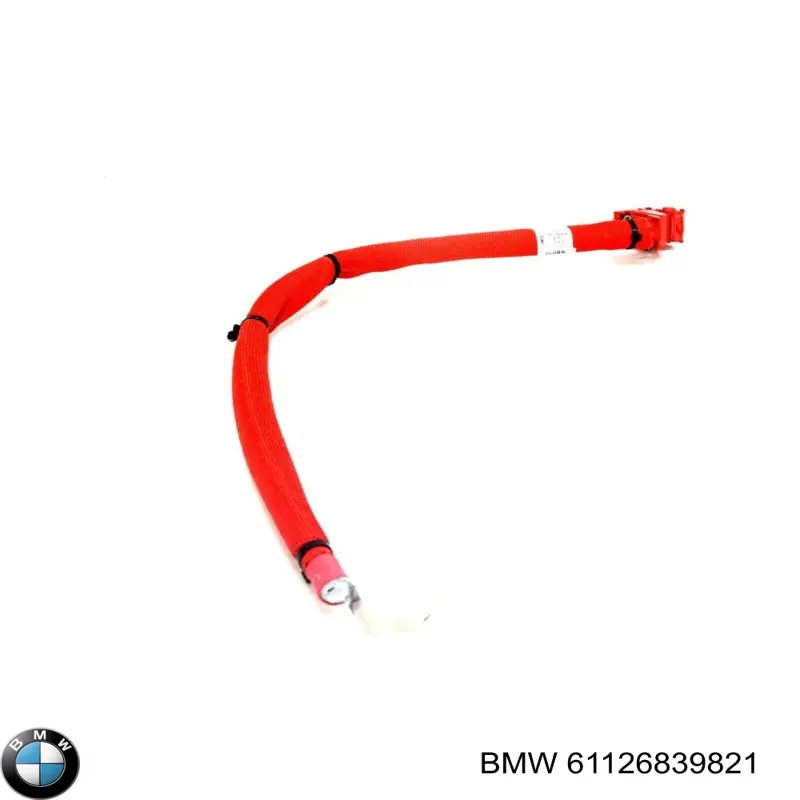 Кабель плюсової клеми акумулятора (АКБ) BMW 61126839821 ціна, від 31.67 USD