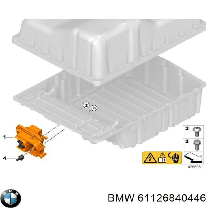  BMW 61126840446 ціна, від 107.22 USD
