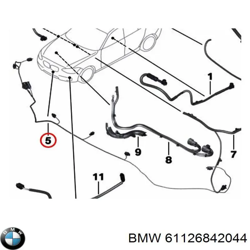 61126842044 BMW 