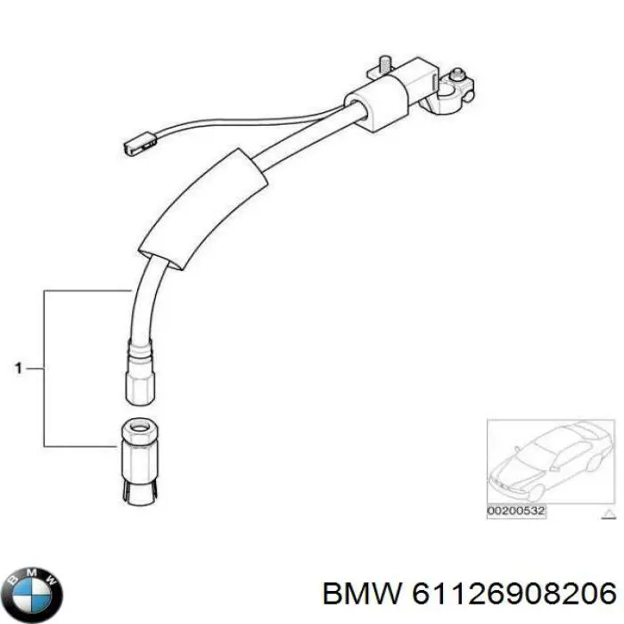 61126908206 BMW 