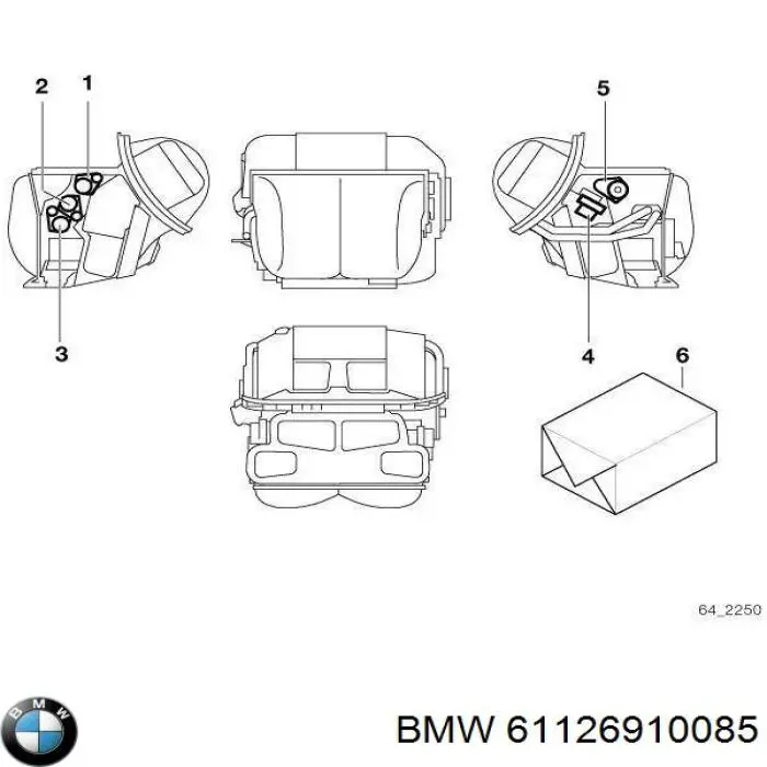 61126910085 BMW 