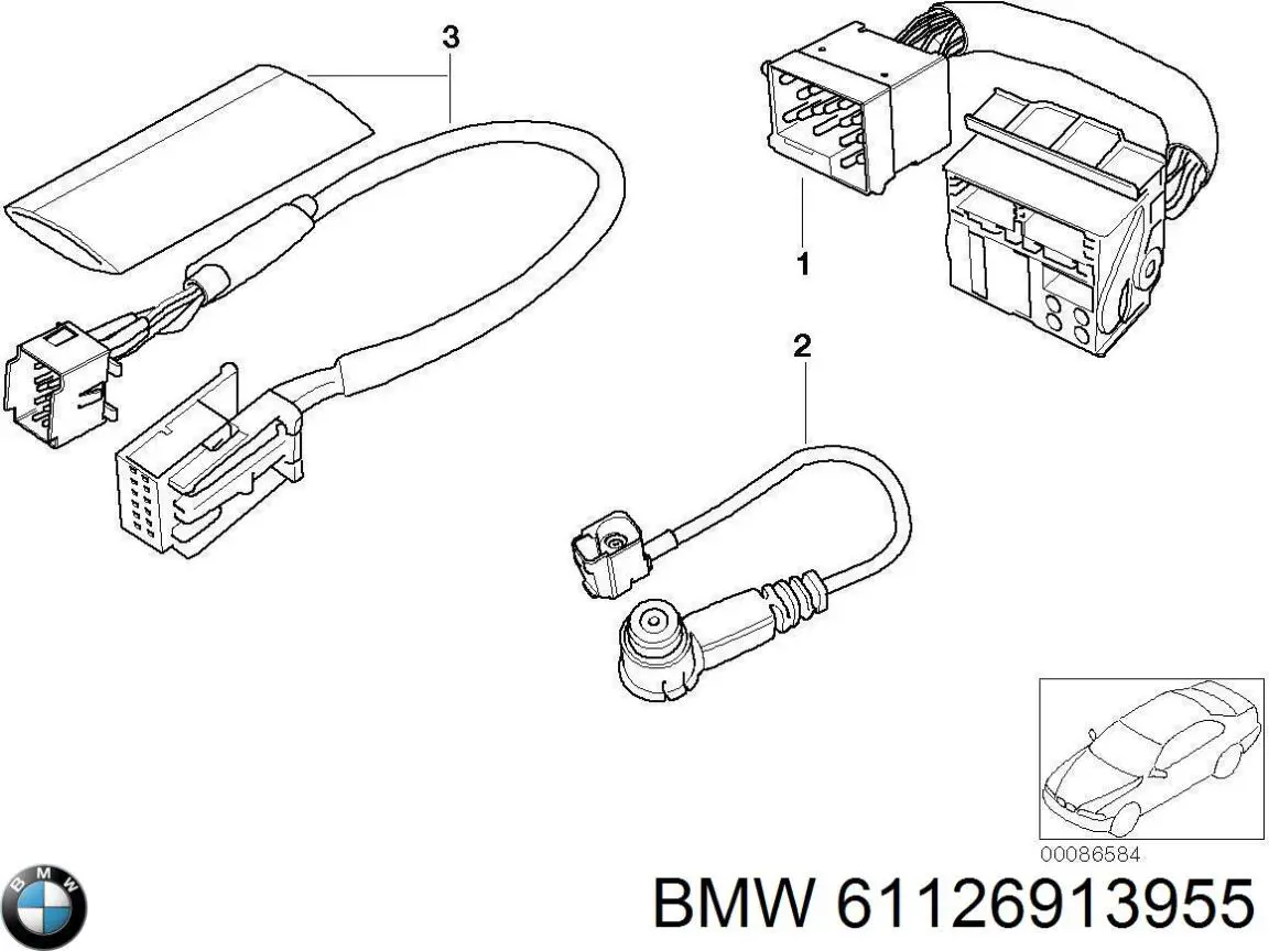 61126913955 BMW 