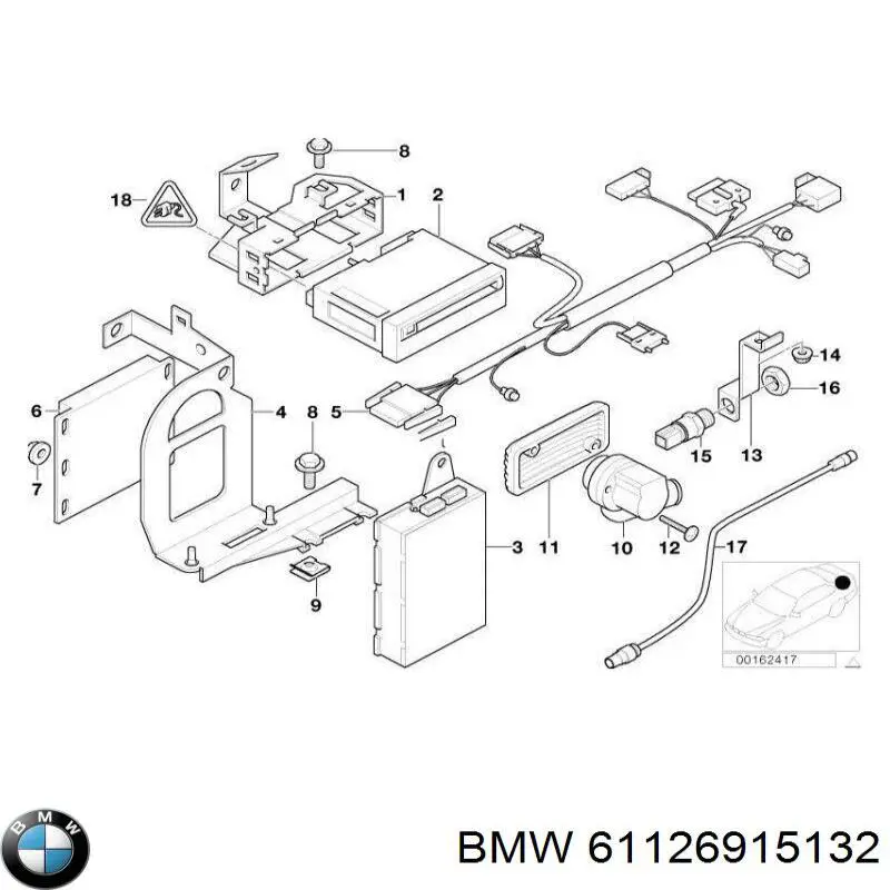  BMW 61126915132 ціна, від 81.09 USD
