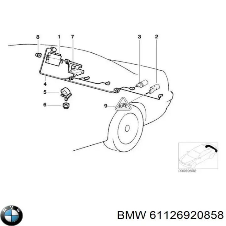 Дроти запалювання BMW 61126920858 ціна, від 13.81 USD