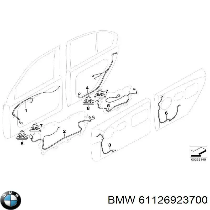 61126923700 BMW 