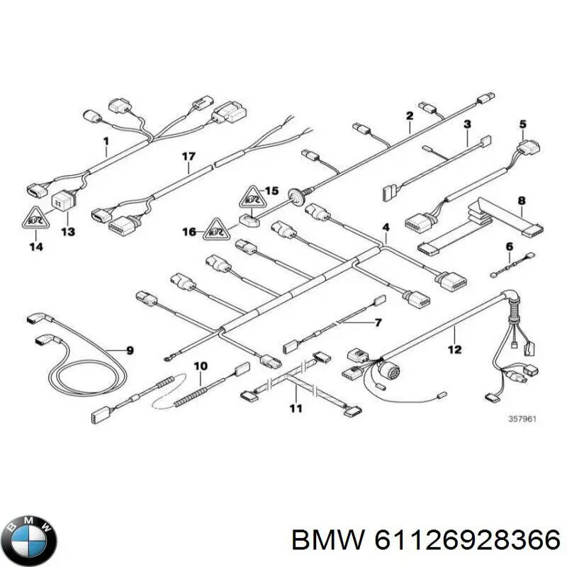 61126928366 BMW 