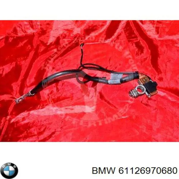 Кабель маси акумулятора (АКБ) BMW 61126970680 ціна, від 24.07 USD