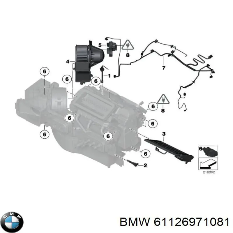 61126971081 BMW 