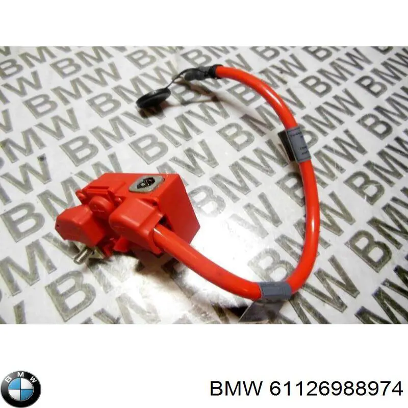 61126938495 BMW клема акумулятора (акб)