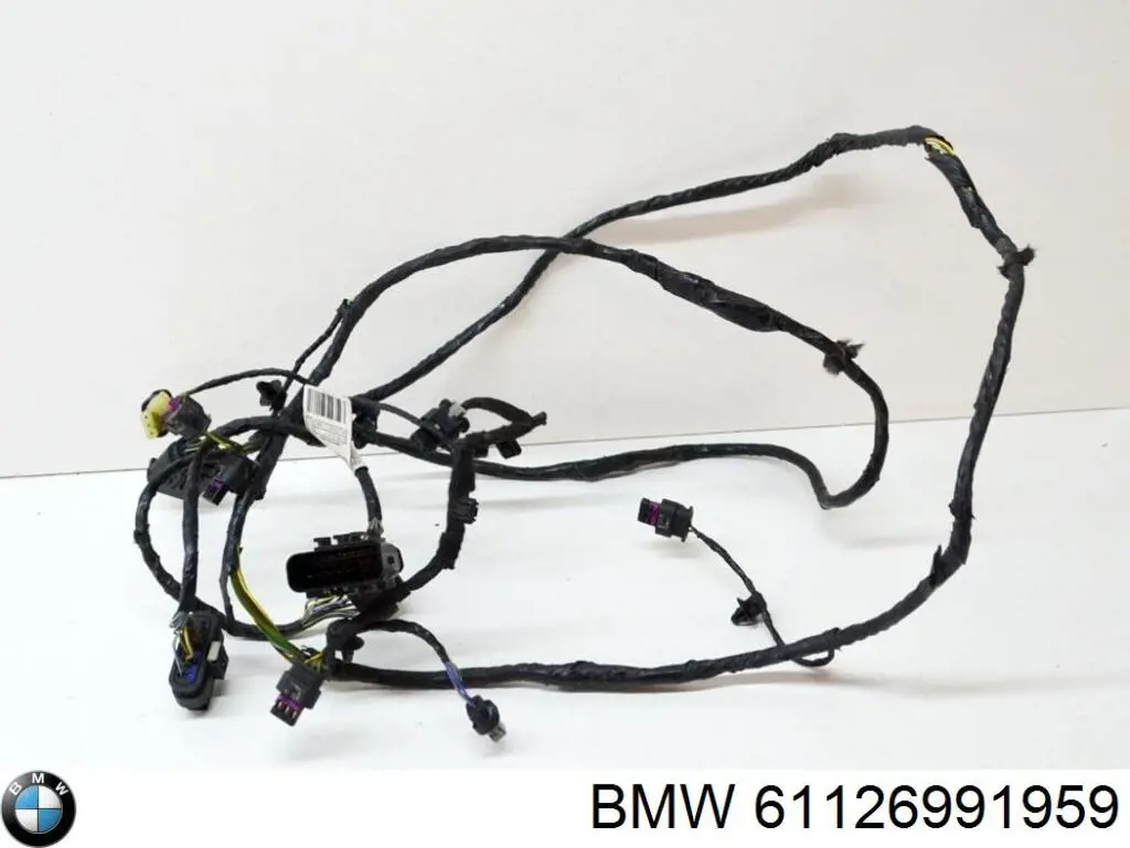 61126991959 BMW Кабель/дріт парктроника бампера, переднього