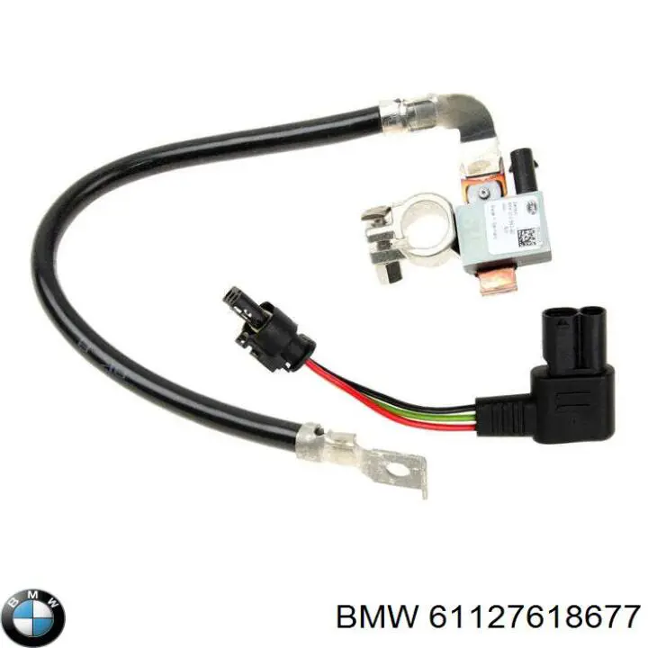 Кабель маси акумулятора (АКБ) BMW 61129164355 ціна, від 50.79 USD