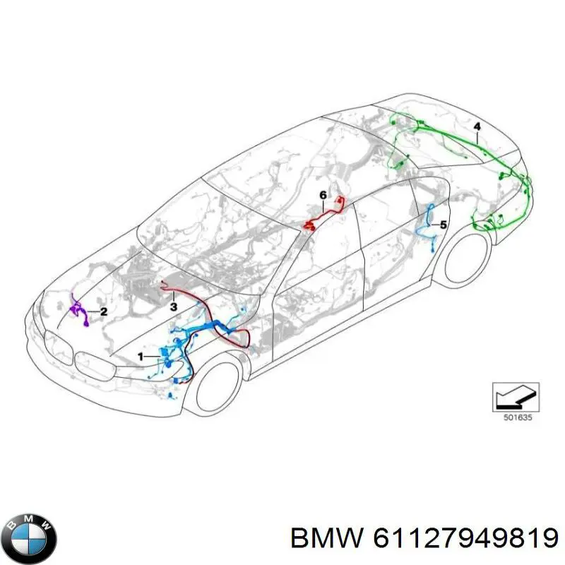 61127949819 BMW 
