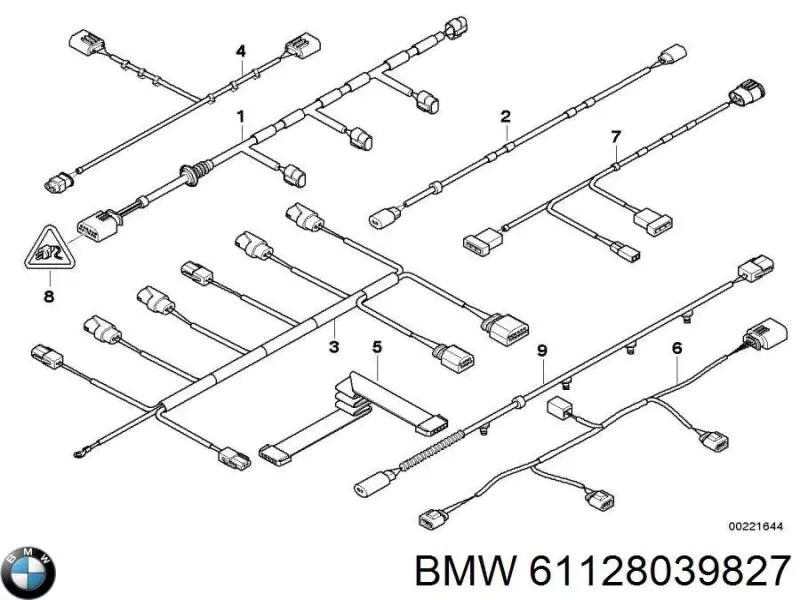  BMW 61128039827 ціна, від 74.05 USD
