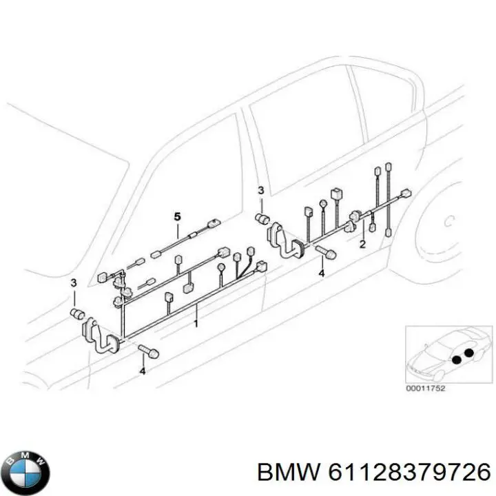 61128379726 BMW 