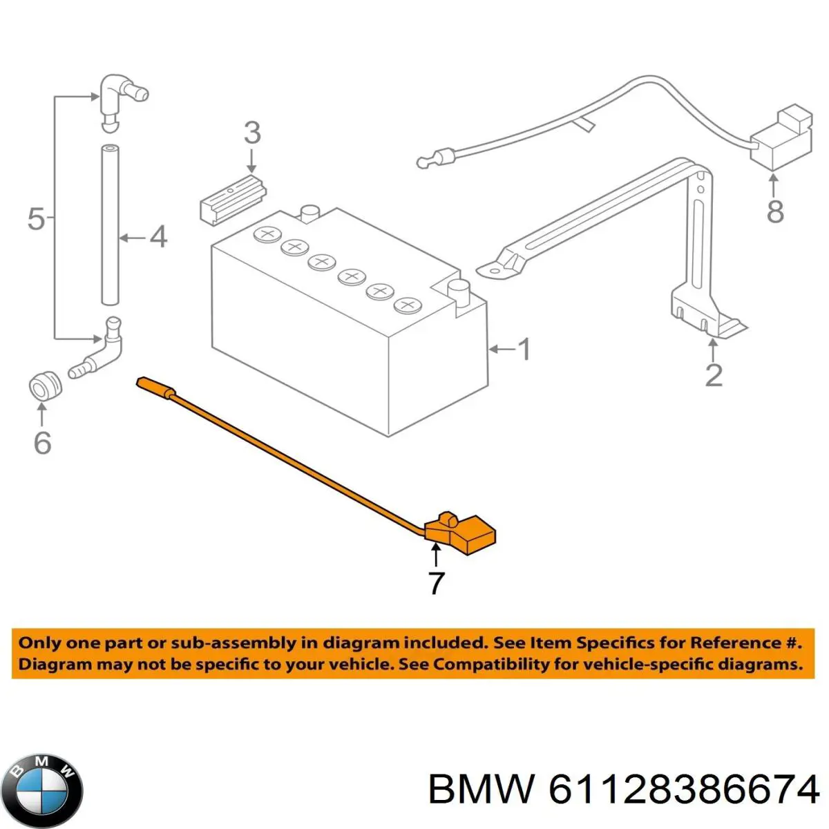 61128386674 BMW 
