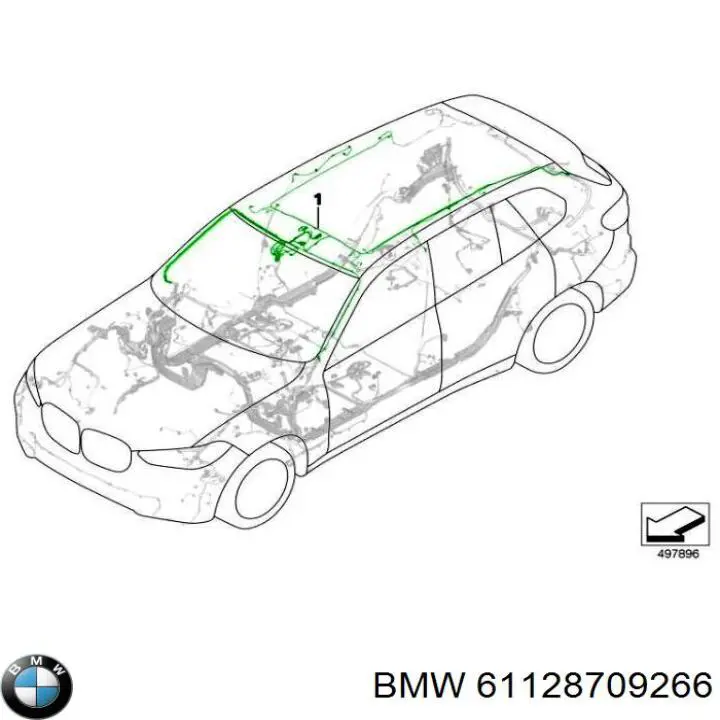 61128709266 BMW 