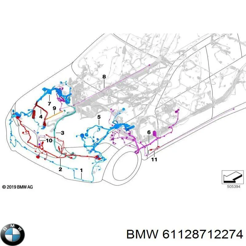 61128712274 BMW 