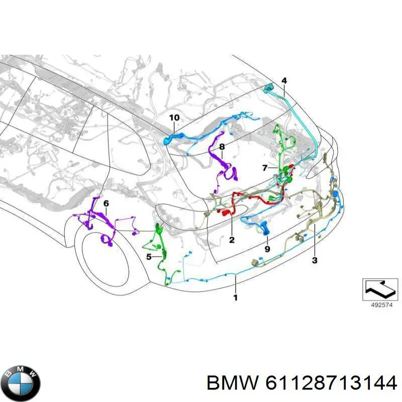 61128713144 BMW 