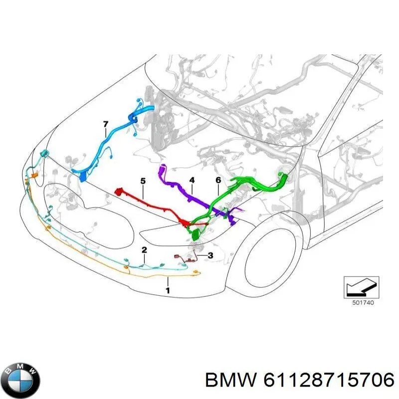 61128715706 BMW 