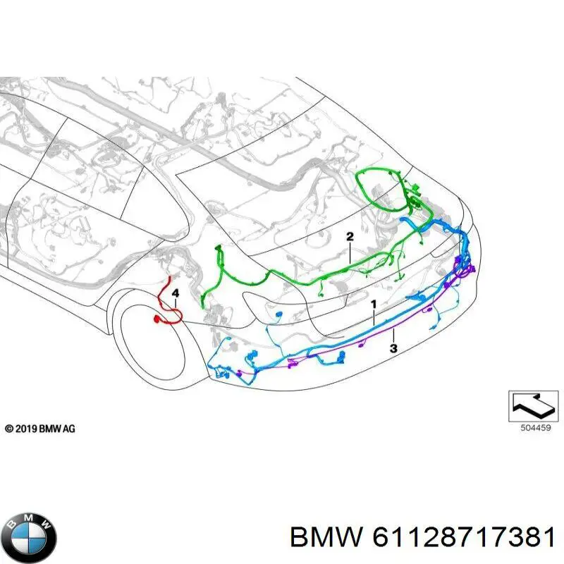  61128717381 BMW