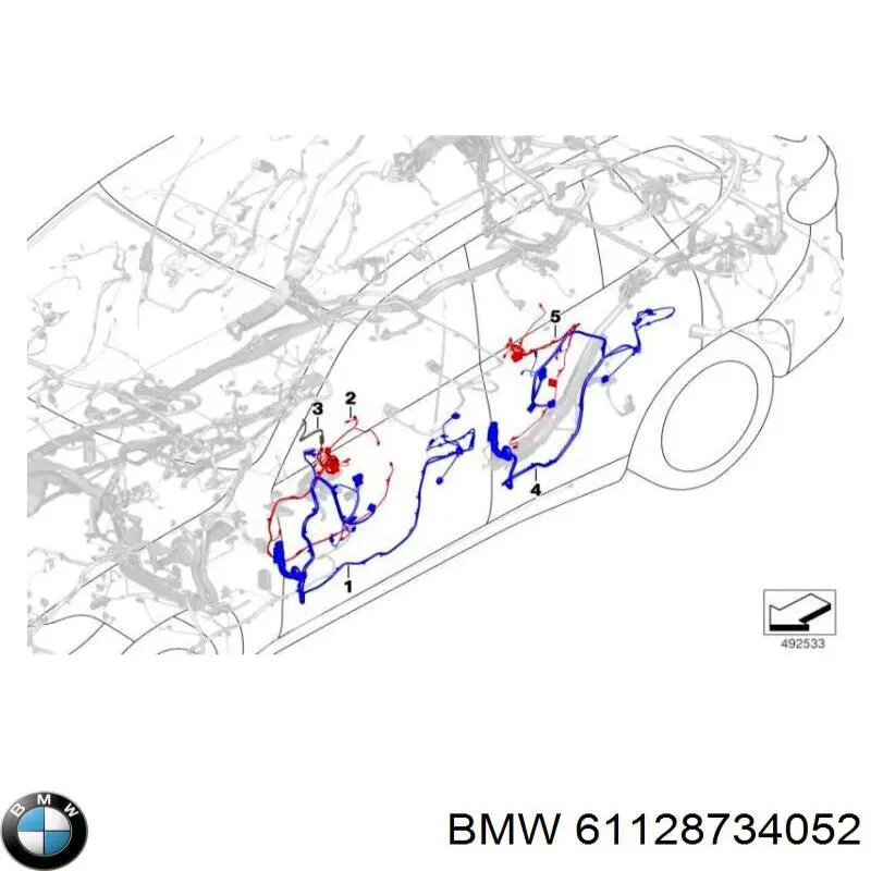 61128734052 BMW 