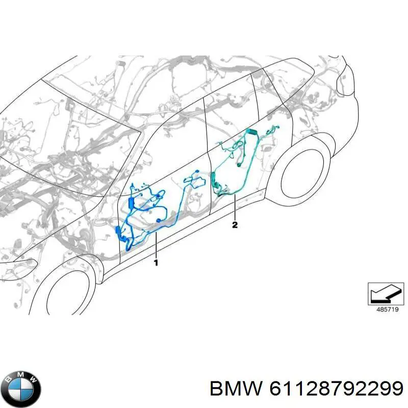 61128792299 BMW 