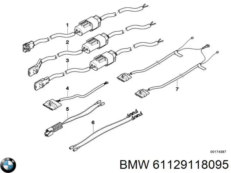  BMW 61129118095 ціна, від 61.26 USD